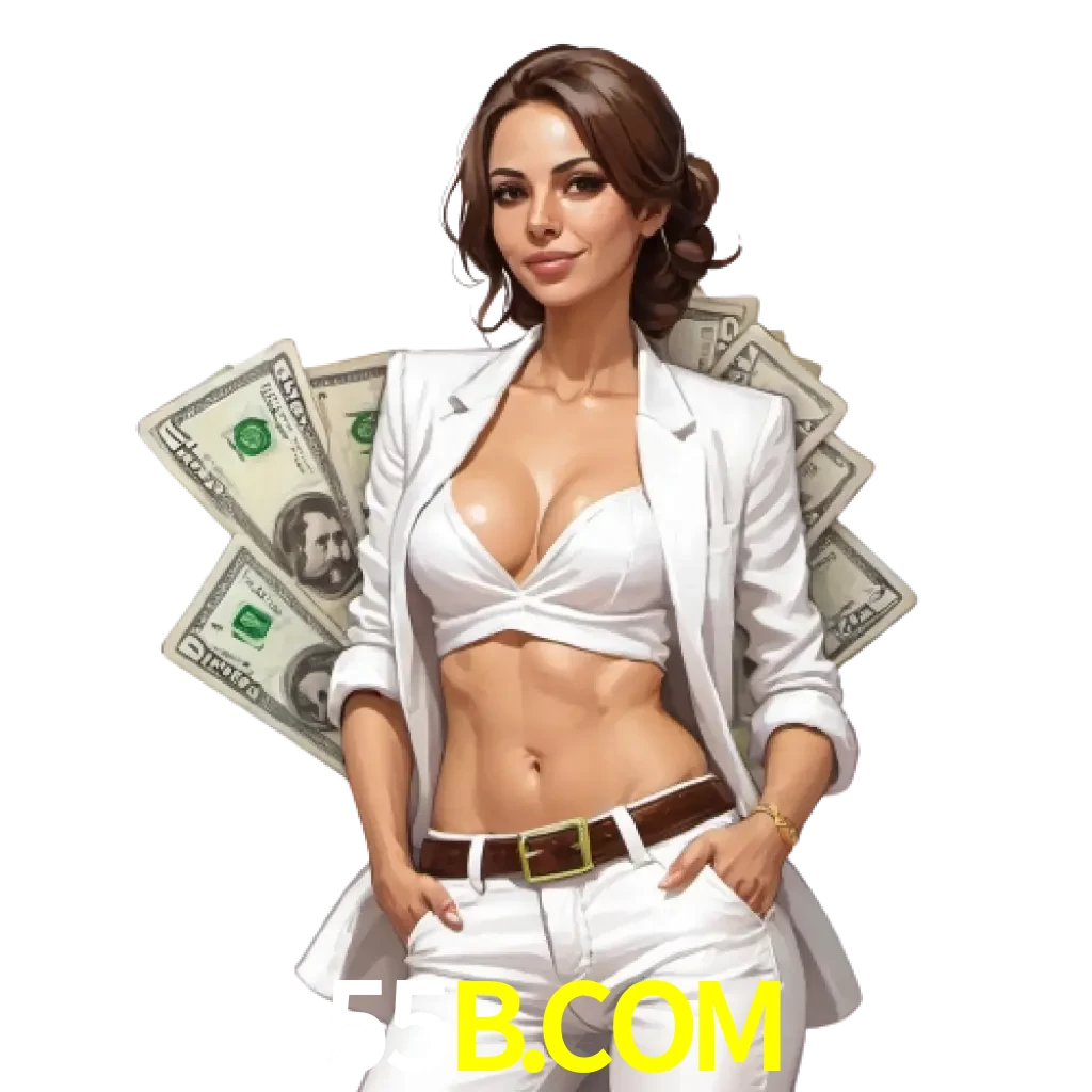 woman with money playing in 55b bet casino